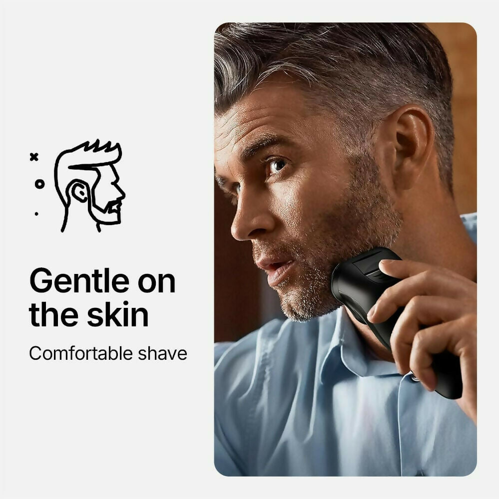 Oryzom ProCut – Precision Men’s Shaver with 4D Blades, Waterproof Wet/Dry Use, Pop-Up Trimmer, LED Display & 60-Min Battery