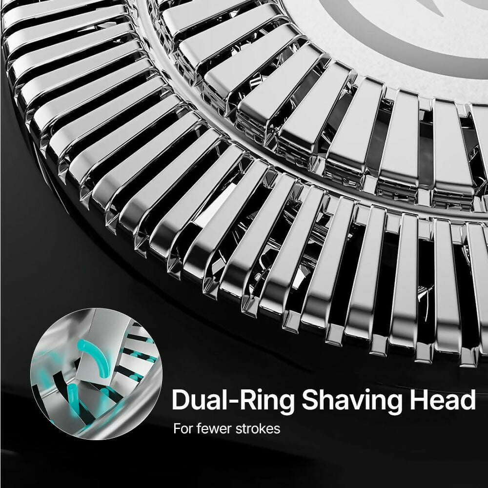 Oryzom ProCut – Precision Men’s Shaver with 4D Blades, Waterproof Wet/Dry Use, Pop-Up Trimmer, LED Display & 60-Min Battery